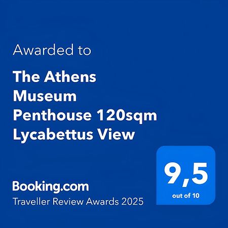 Apartament The Athens Museum Penthouse 120Sqm Lycabettus View Zewnętrze zdjęcie